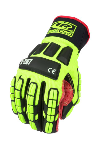RINGERS® R267 Heavy-duty, oil-resistant impact gloves with a Silicone Dot® palm for enhanced grip