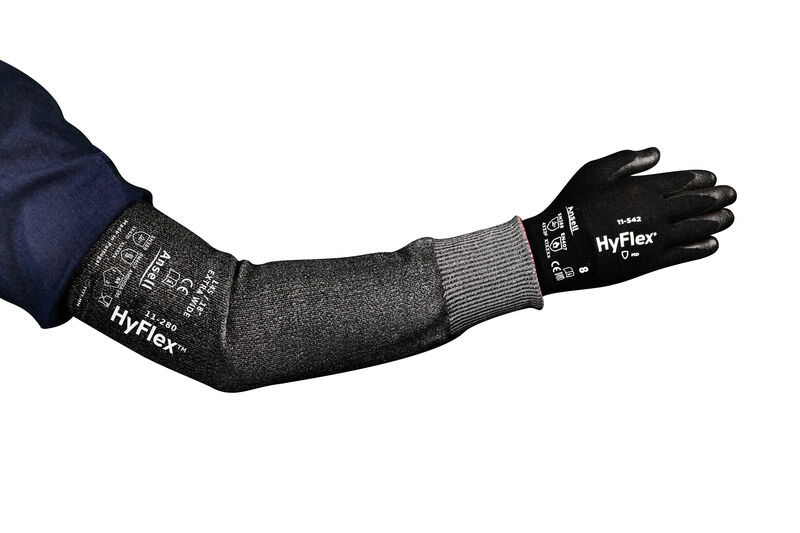 HyFlex® 11-280 Cut-resistant sleeves that deliver superior protection and advanced comfort