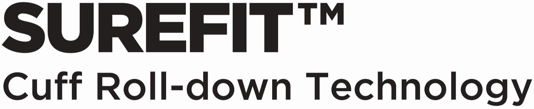 SUREFIT™ Cuff Roll-down Technology