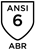 ANSI ABR 6