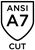 ANSI การตัด A7